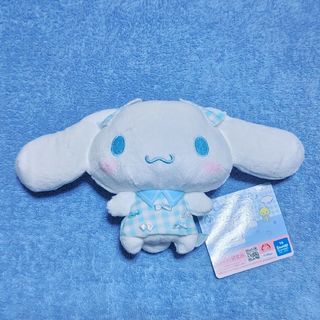 シナモロール(シナモロール)のシナモロール リボンいっぱい！ギンガムチェックぬいぐるみ(キャラクターグッズ)