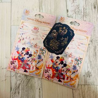 TDR 40周年 キーチェーン 新エリア 限定シール