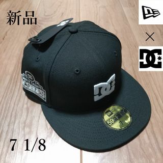 ニューエラー(NEW ERA)の【新品】NEW ERA × DC コラボ 限定 デザイン ブラック 7 1/8(キャップ)