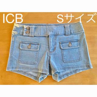 アイシービー(ICB)のused  ICB  ホットパンツ　ショートパンツ　レディース　S(ショートパンツ)