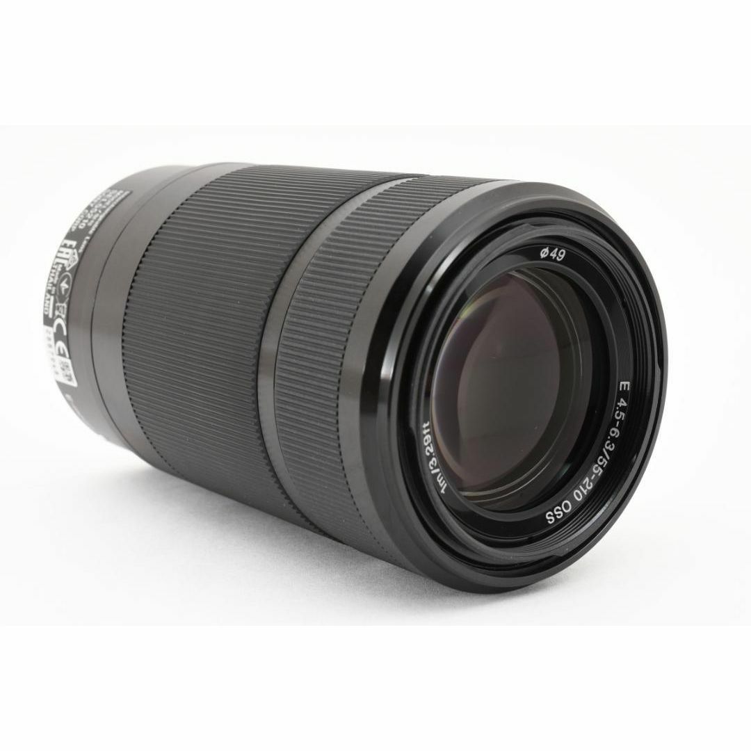SONY(ソニー)の【美品】ソニー SONY E 55-210mm F4.5-6.3 OSS スマホ/家電/カメラのカメラ(レンズ(ズーム))の商品写真