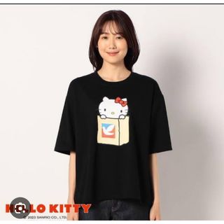 HELLO KITTY  キティ サンリオ × イトーヨーカドー Tシャツ LL(Tシャツ(半袖/袖なし))