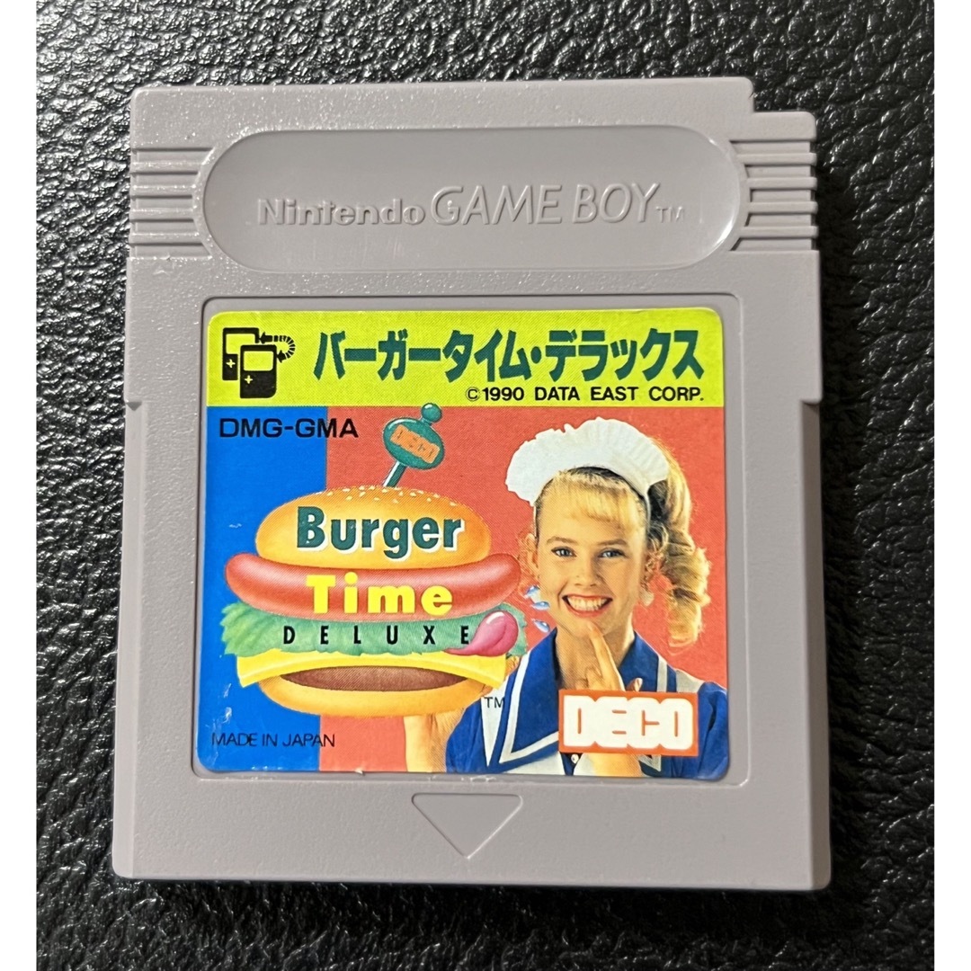 ゲームボーイ(ゲームボーイ)のバーガータイム・デラックス　Burger Time DELUXE エンタメ/ホビーのゲームソフト/ゲーム機本体(携帯用ゲームソフト)の商品写真