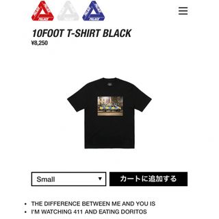 PALACE - PALACE 10Foot T-Shirt パレス 10フット T-シャツ M