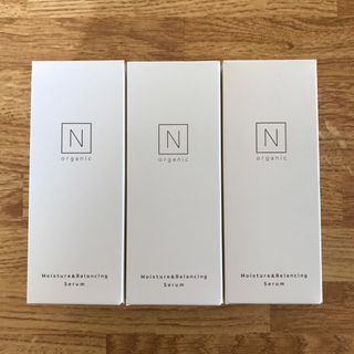 N organic - Nオーガニック モイスチュア&バランシング セラム 美容乳液 60mL3本③ ○