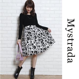 Mystrada - 美品♡マイストラーダ フロッキースカート♡サイズ38