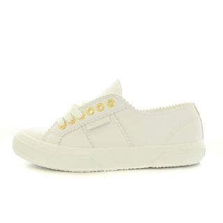 SUPERGA PELLICO WP LEATHER ZIG ZAG EDGES