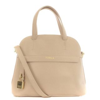 Furla - フルラ パイパー S ショルダーバッグ ハンドバッグ 2way ピンクベージュ