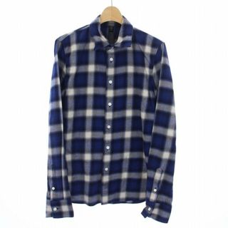 wjk ch71e ombre check wire shirts シャツ S