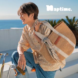 新品　未使用　Naptime　バスケットBAG(ミュージシャン)