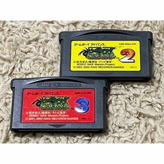 ゲームボーイアドバンス　ds シャーマンキング2 シャーマンキング3(携帯用ゲームソフト)