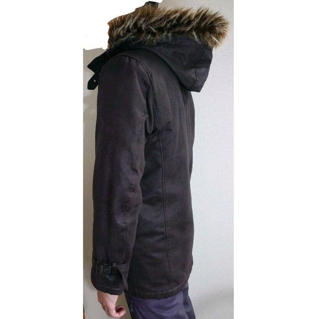 【訳あり】ルイシャブロン 3Way 中綿コート ベロア風 メンズのジャケット/アウター(モッズコート)の商品写真