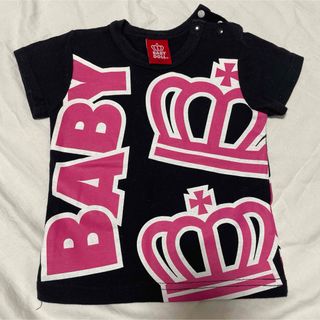 ベビードール(BABYDOLL)のベビードール　ベビー　半袖　Tシャツ　ロゴ　80 保育園　幼稚園　男の子　女の子(シャツ/カットソー)