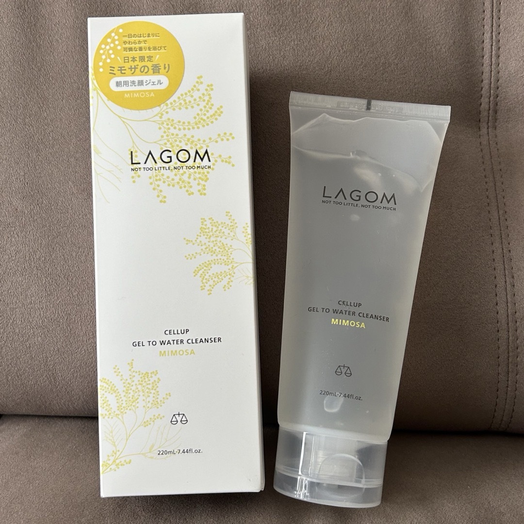 LAGOM(ラーゴム)のlagom ラゴムジェルトゥウォーター クレンザー MIMOSA コスメ/美容のスキンケア/基礎化粧品(クレンジング/メイク落とし)の商品写真