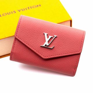 ルイヴィトン(LOUIS VUITTON)の★訳アリ美品★ ヴィトン 折り財布 トリヨン ロックミー ミニ(財布)