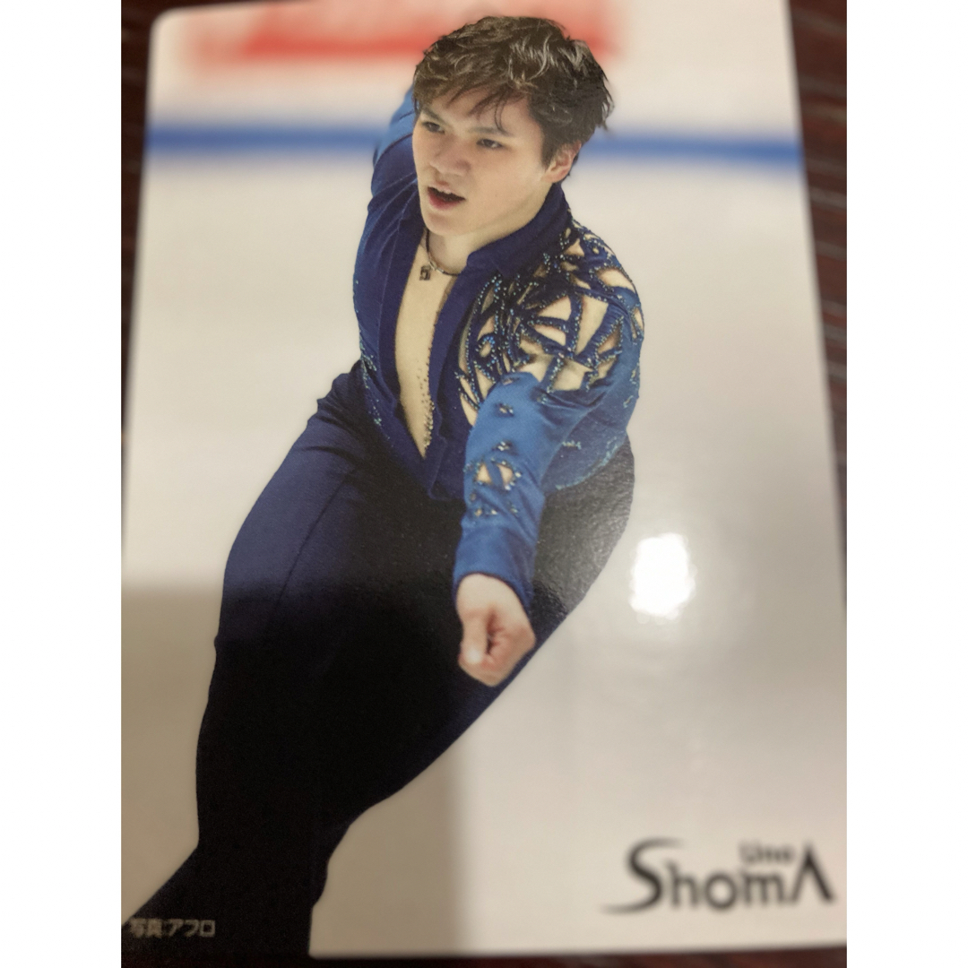 新品未使用　宇野昌磨　アイススケートショー　ブロマイド　ノベルティ　引退 エンタメ/ホビーのタレントグッズ(スポーツ選手)の商品写真