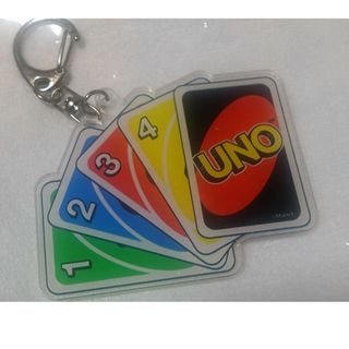 シマムラ(しまむら)のUNO　アクリルキーホルダー　新品　しまむら　ガチャガチャ(キーホルダー)