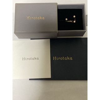 ESTNATION - hirotaka ヒロタカ　"Drosera" ダイヤモンド カフ リング