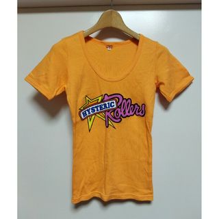 ヒステリックグラマー(HYSTERIC GLAMOUR)の新品！ヒステリックグラマーのオレンジTシャツ(Tシャツ(半袖/袖なし))