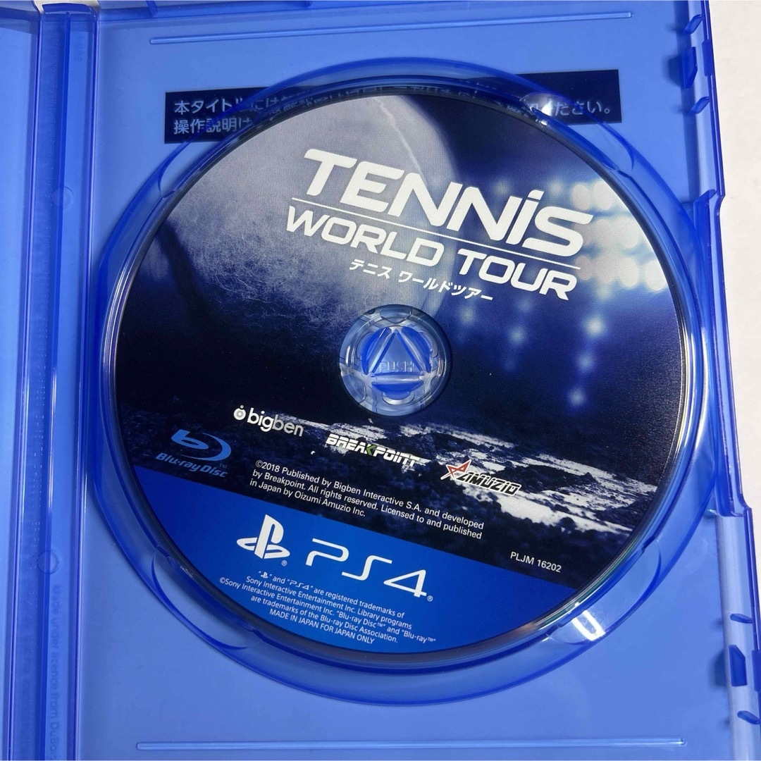 Tennis World Tour テニス　ワールドツアー エンタメ/ホビーのゲームソフト/ゲーム機本体(家庭用ゲームソフト)の商品写真