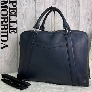 ペッレ モルビダ(PELLE MORBIDA)の人気♡A4可♡シュリンクレザー♡ペッレモルビダ 2way トートバッグ(ビジネスバッグ)