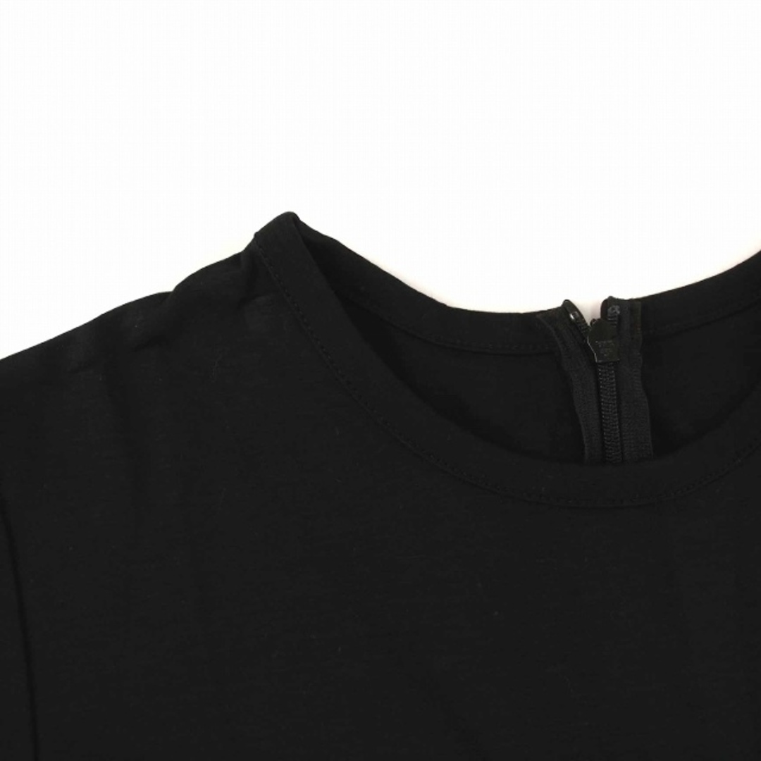 ISSEY MIYAKE(イッセイミヤケ)のイッセイミヤケ プリーツ ワンピース ドレス ノースリーブ ロング 2 M 黒 レディースのワンピース(ロングワンピース/マキシワンピース)の商品写真