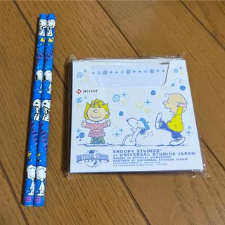 SNOOPY - SNOOPY スヌーピー メモ帳 鉛筆 セット