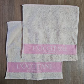 L'OCCITANE ロクシタン ウォッシュタオル タオル 2枚 ノベルティ