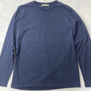 ナノユニバース(nano・universe)のnano・universe メンズ カットソー 長袖シャツ サイズM(Tシャツ/カットソー(七分/長袖))