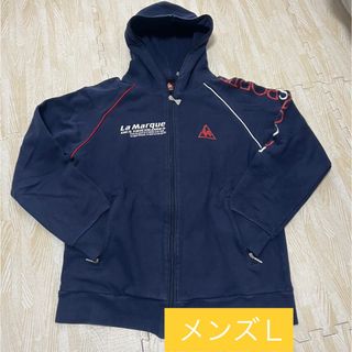 ルコックスポルティフ(le coq sportif)の【USED】ルコック☆パーカー　メンズＬ(パーカー)