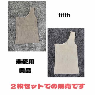 fifth - fifth ワンショルトップス　