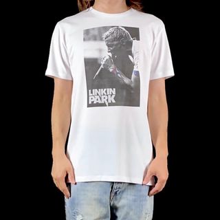 新品 LINKIN PARK リンキンパーク チェスター ロックバンド Tシャツ(Tシャツ/カットソー(半袖/袖なし))