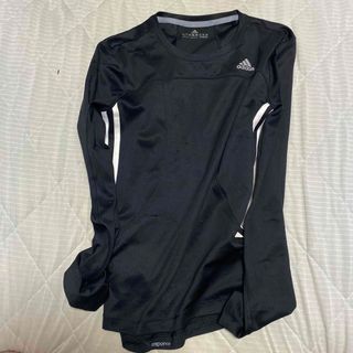 adidas 黒 長袖(Tシャツ(長袖/七分))