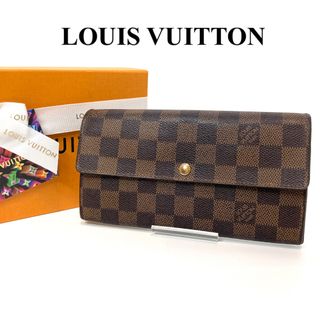 LOUIS VUITTON - ルイヴィトン　LOUIS VUITTON  ポルトフォイユサラ　ダミエ　長財布