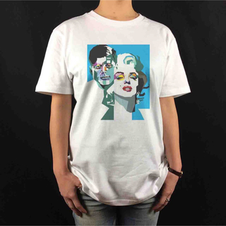 新品 マリリン モンロー ケネディ 大統領 スキャンダル ポップアート Tシャツ(Tシャツ/カットソー(半袖/袖なし))