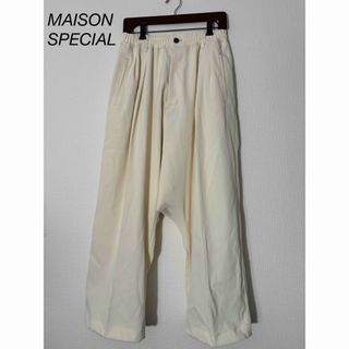 MAISON SPECIAL - MAISON SPECIAL ツイミーツイル2タックサルエルパンツ