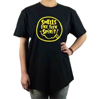 新品 ニルヴァーナ Smells Like Teen Spirit Tシャツ(Tシャツ/カットソー(半袖/袖なし))