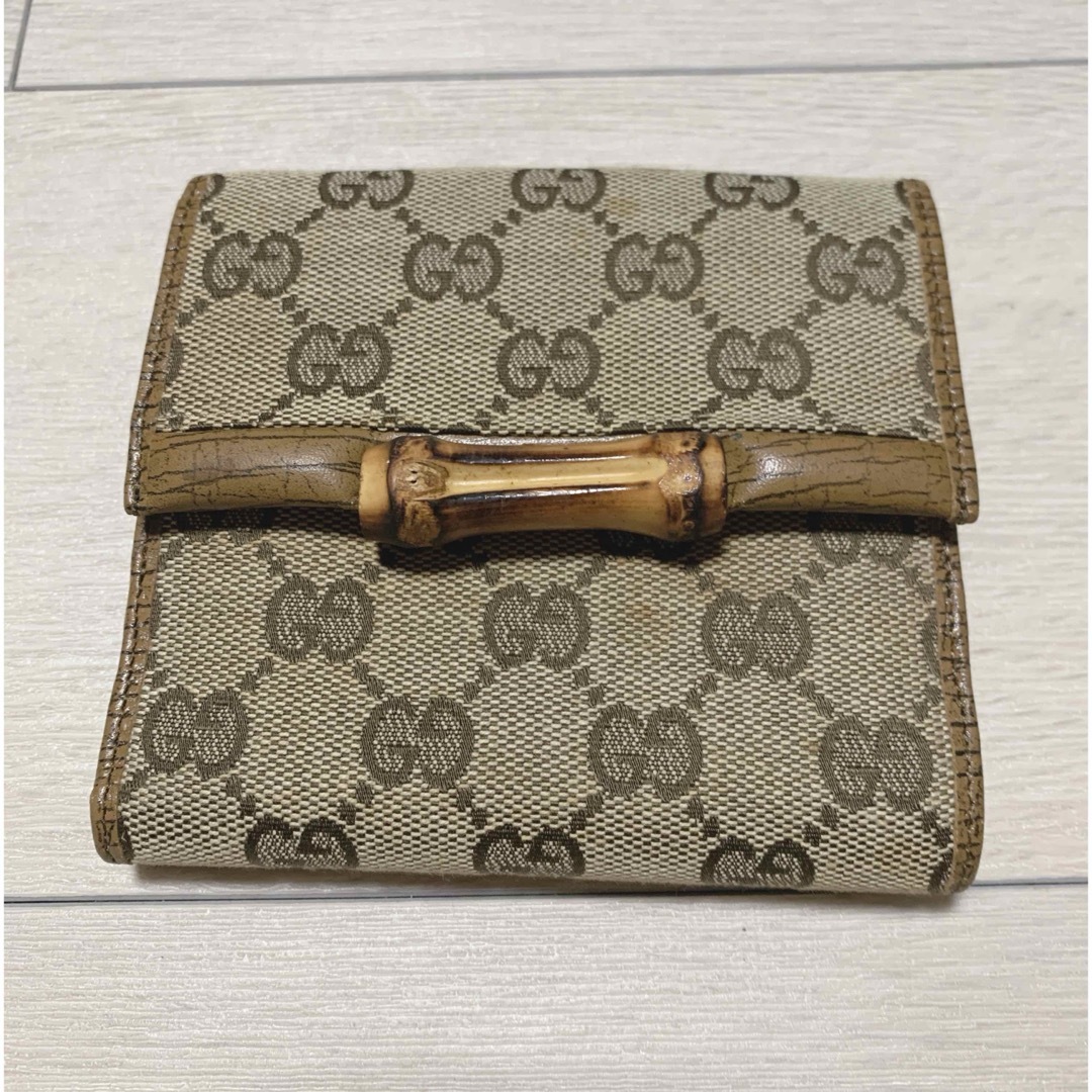 Gucci(グッチ)のGUCCI 二つ折財布 レディースのファッション小物(財布)の商品写真