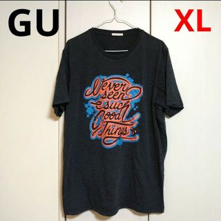 ジーユー(GU)のUSED　GU 　Ｔシャツ　XL(Tシャツ(半袖/袖なし))