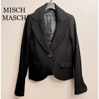 ミッシュマッシュ(MISCH MASCH)のMISCH MASCH ミッシュマッシュ 一つボタン ジャケット S ブラック (テーラードジャケット)