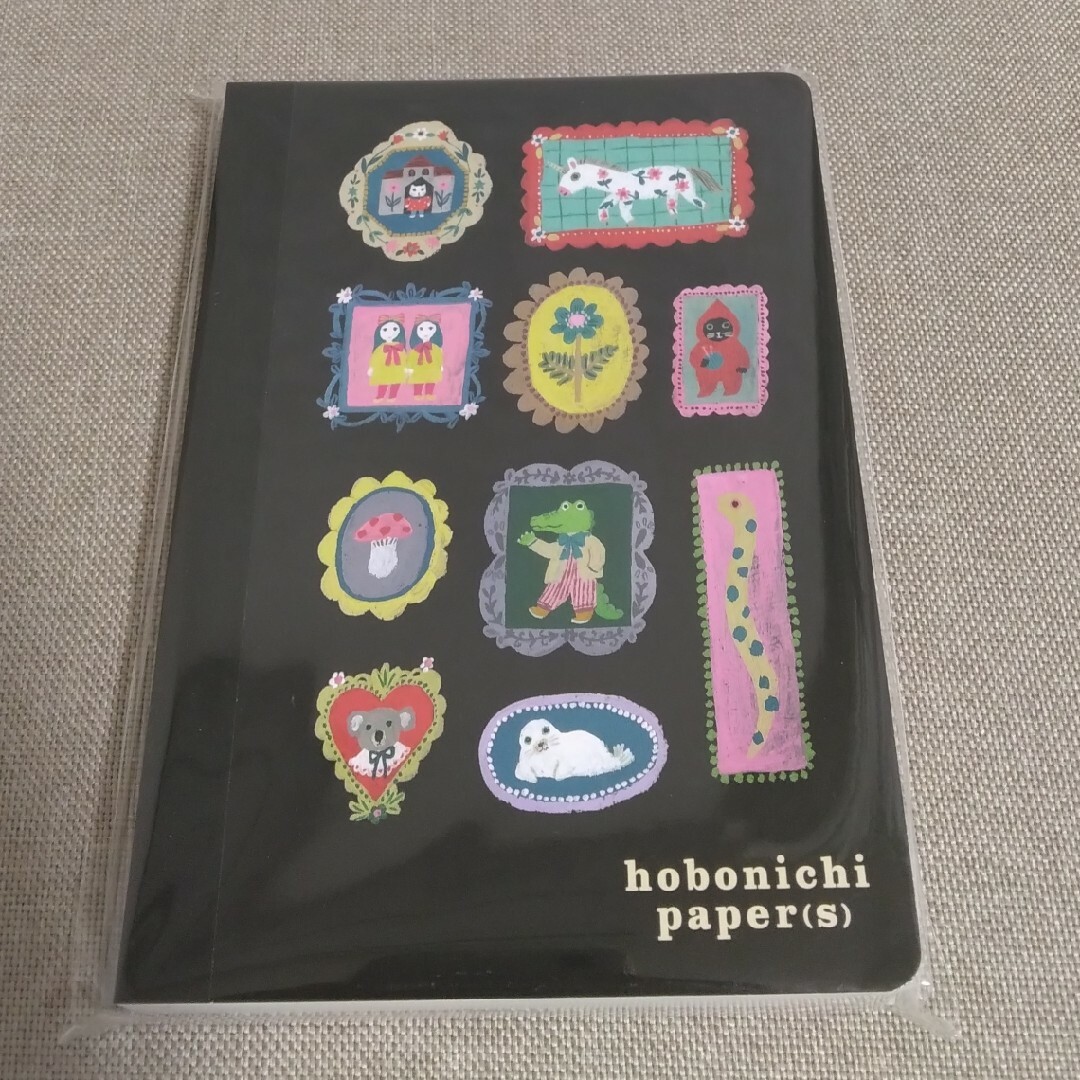 サンリオ(サンリオ)のほぼ日ペーパーズ　ほぼ日ペーパー（ズ）　北岸由美　みてみて　中面イラスト入り インテリア/住まい/日用品の文房具(ノート/メモ帳/ふせん)の商品写真