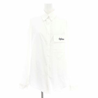 アザー(other)のエピヌ over design shirt white シャツ チュニック丈(シャツ/ブラウス(長袖/七分))