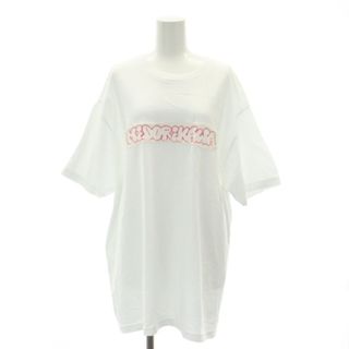 アザー(other)のミドリカワ 23AW nesm logo s/s tee Tシャツ L 白(Tシャツ(半袖/袖なし))