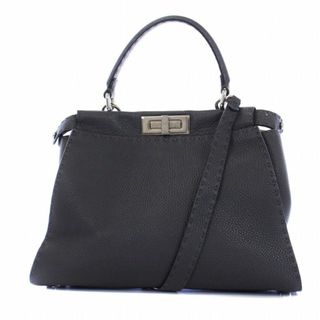 FENDI - フェンディ セレリア ピーカブー 2WAY ハンドバッグ トート ショルダー