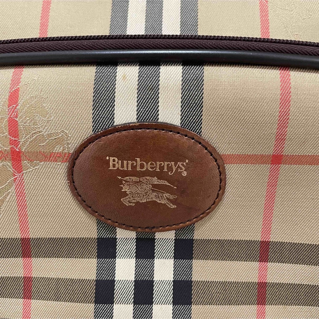 BURBERRY(バーバリー)のバーバリー　ハンドバッグ　ノバチェック　シャドーホース　ミニボストンバッグ レディースのバッグ(ハンドバッグ)の商品写真
