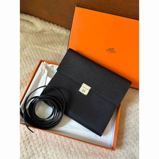 エルメス(Hermes)のHERMES クリック 16 ショルダー ブラック 2023年モデル(ショルダーバッグ)