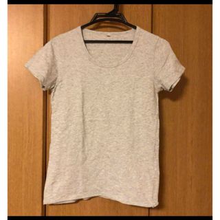 MUJI (無印良品) - 無印良品　半袖Tシャツ　M   グレー