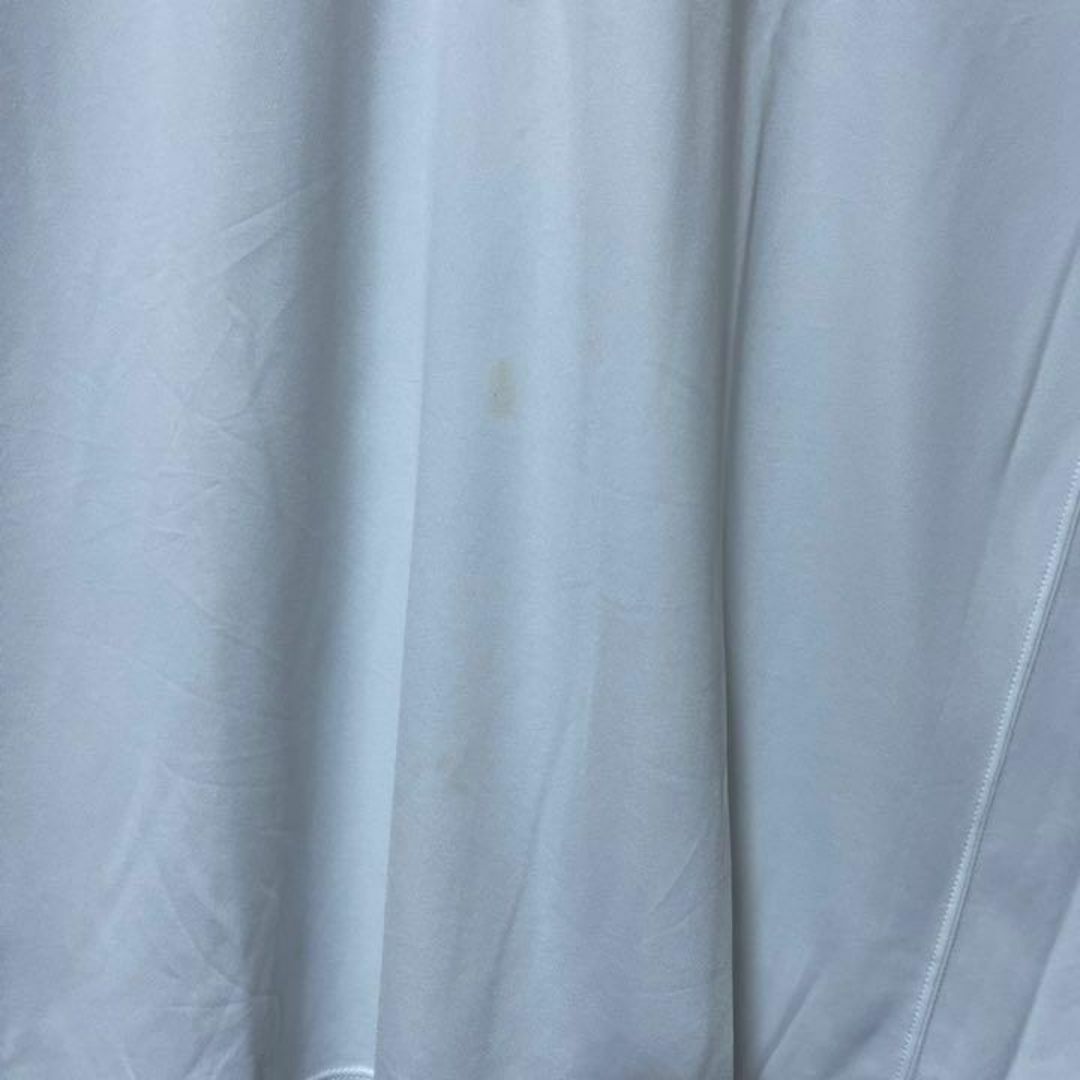 NIKE(ナイキ)のナイキ スポーツ生地 メンズ ロゴ ホワイト XL 古着 90s ポロシャツ メンズのトップス(ポロシャツ)の商品写真