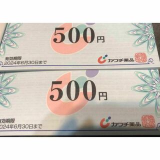 カワチ株主優待券1000円分 カワチ薬品(その他)