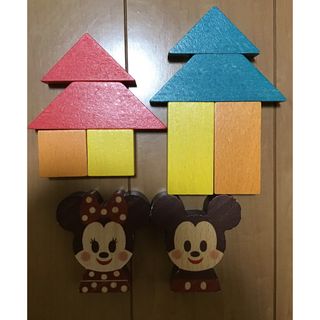 ディズニー(Disney)のDisney｜KIDEA＆BLOCK【ミッキー＆ミニー】(キャラクターグッズ)